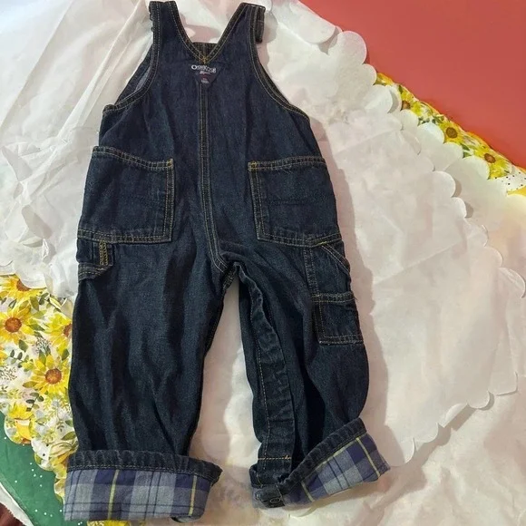 Oshkosh b gosh jean overalls - Picture 2 of 3